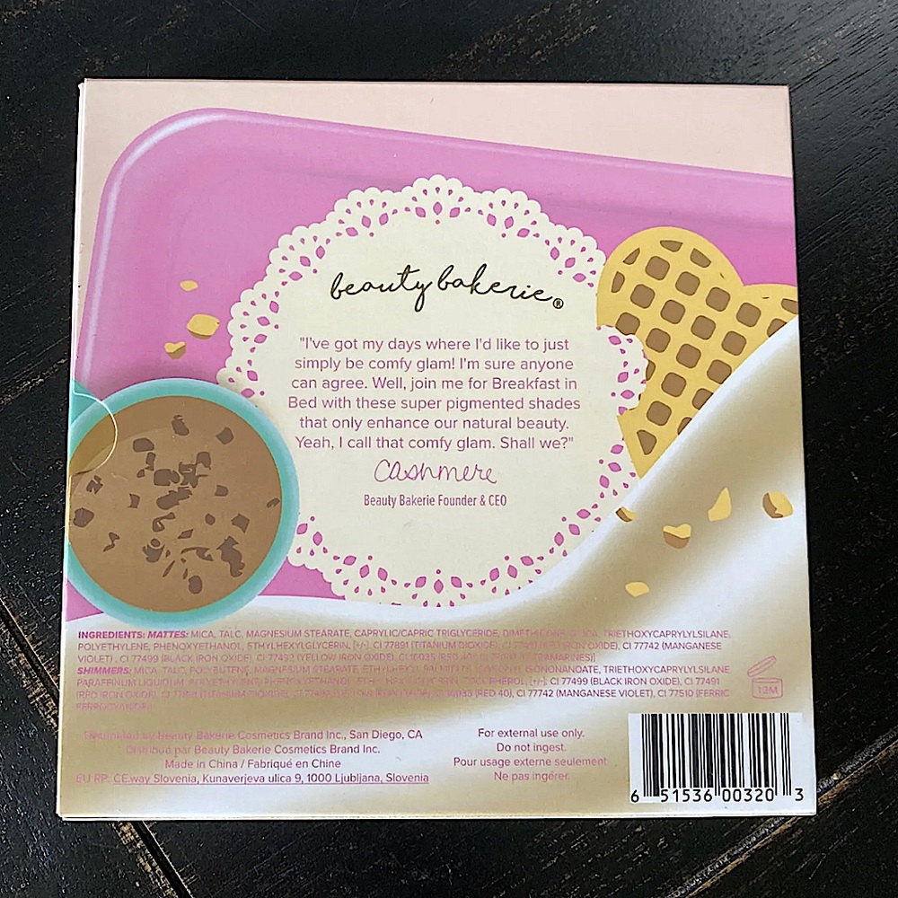 NEW: Beauty Bakerie Breakfast In Bed 9 Shade Eyeshadow Palette! - Picture 8 of 9